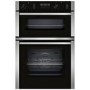 Neff N50 U2ACH7AN7B Built-In Double Oven - Stainless Steel