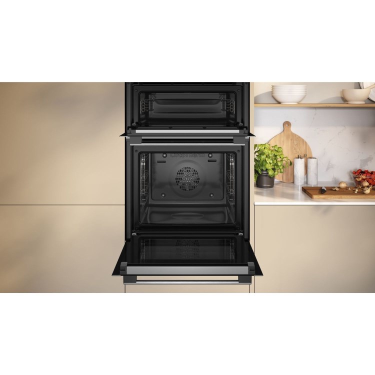 Neff N50 Built-In Double Oven - Stainless Steel