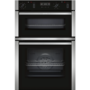 Refurbished Neff U2ACM7HN0B 60cm Double Built In Electric Oven