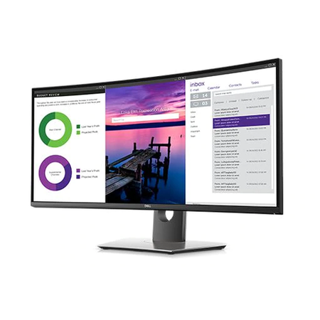 Refurbished Dell UltraSharp 34" IPS UW QHD USB-C Curved Monitor