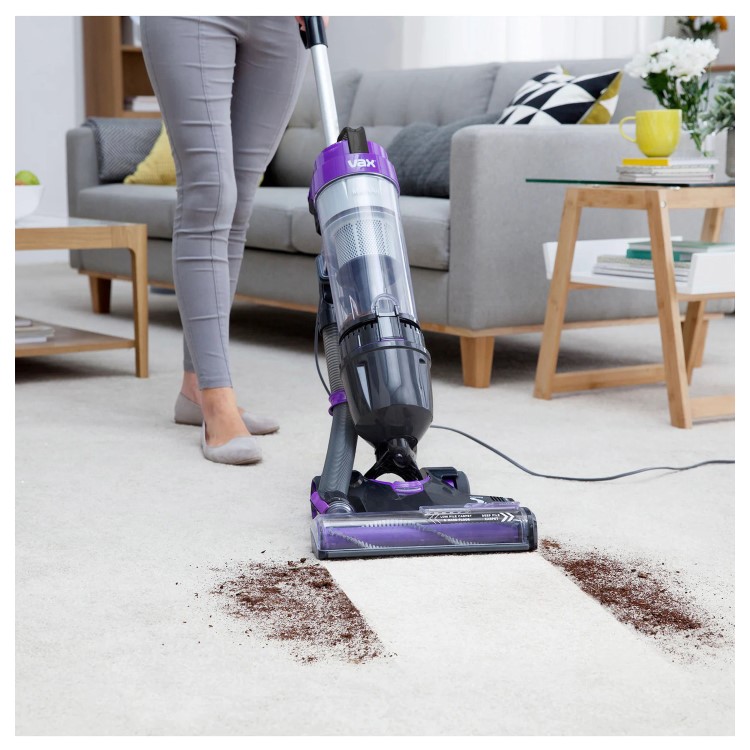 Vax Mach Air Upright Vacuum Cleaner - Grey & Purple