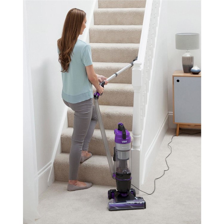 Vax Mach Air Upright Vacuum Cleaner - Grey & Purple