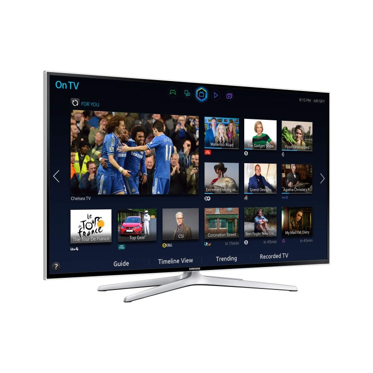 Refurbished Samsung 65" 3D 1080p Full HD with HDR LED Freeview HD Smart TV without Stand