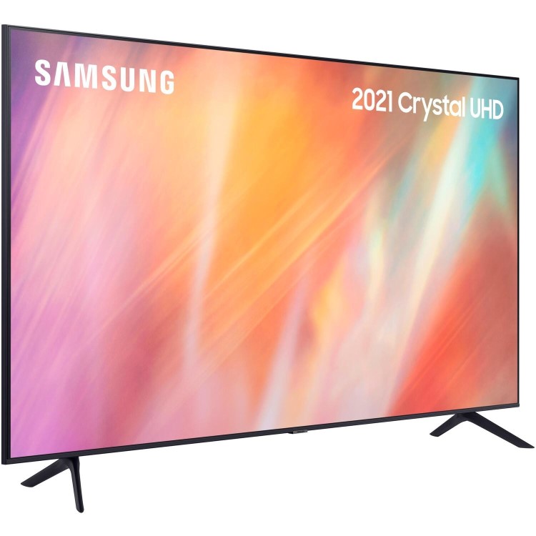 Refurbished Samsung AU7100 43" 4K Ultra HD with HDR10+ LED TV Plus Smart TV