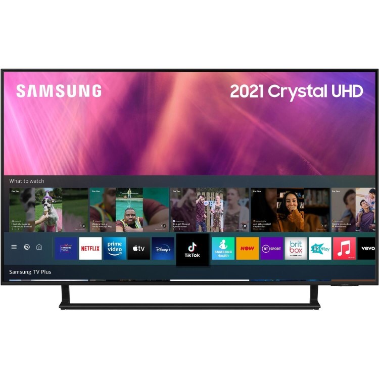 Refurbished Samsung 43" AU9000 4K Ultra HD with HDR10+ LED TV Plus Smart TV