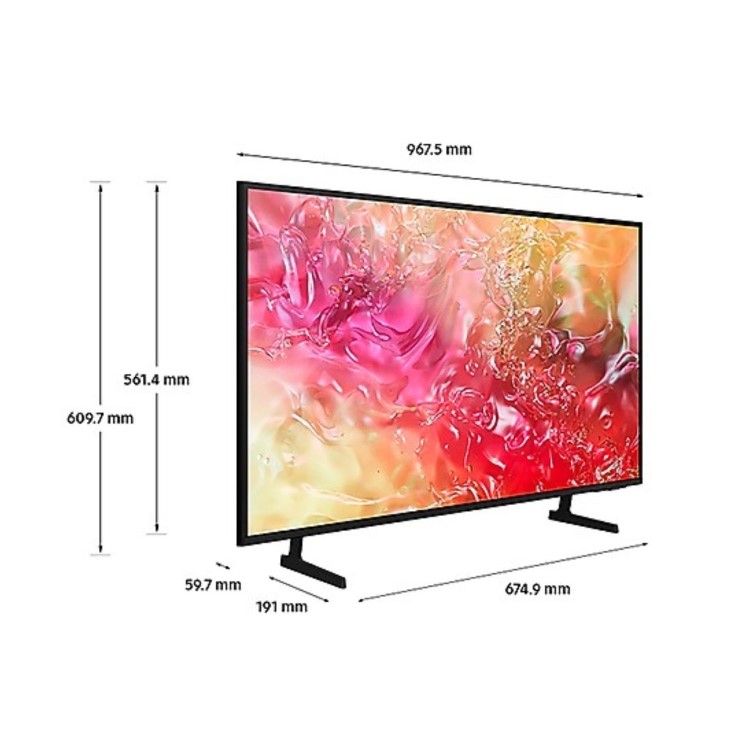 Refurbished Samsung Crystal 43" 4K Ultra HD with HDR10+ Freeview LED Smart TV