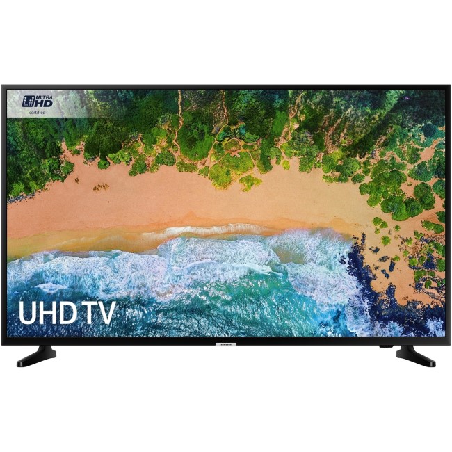 Ex Display - Samsung UE43NU7020 43" 4K Ultra HD HDR LED Smart TV with Freeview HD