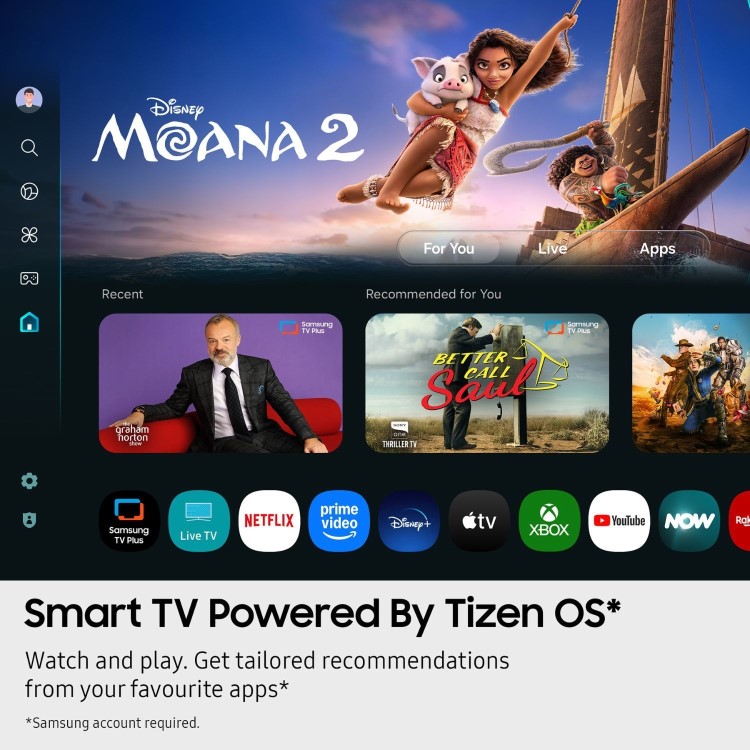 Ex Display - Samsung UE43U8020FKXXU 43" Crystal UHD – 4K Ultra HD HDR Smart TV with Tizen OS