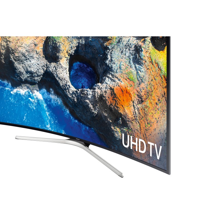 GRADE A1 - Samsung UE55MU6220 55" 4K Ultra HD Curved LED Smart TV with Freeview HD - Wall mount only - No stand provided