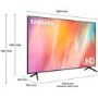 Refurbished Samsung 85" AU7100 4K Ultra HD with HDR10+ LED TV Plus Smart TV