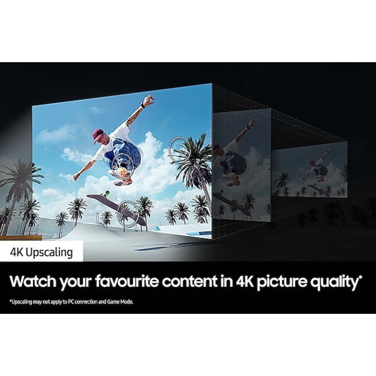 Refurbished Samsung Crystal 55" 4K Ultra HD with HDR Freeview LED Smart TV
