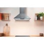 Indesit 60cm Chimney Cooker Hood - Silver