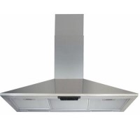 Indesit 60cm Chimney Hood - Silver
