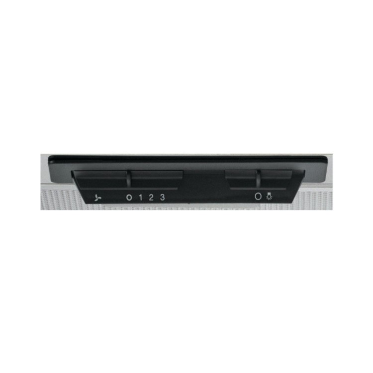 Indesit 60cm Chimney Hood - Silver