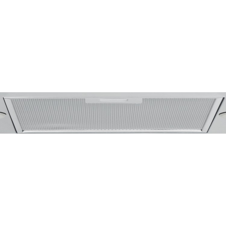 Refurbished Hotpoint UIF93FLBX 90cm Flat Glass Island Cooker Hood Stainless Steel