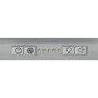 Refurbished Hotpoint UIF93FLBX 90cm Flat Glass Island Cooker Hood Stainless Steel