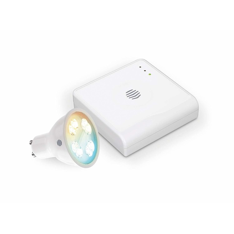 Hive Active Light Cool to Warm White with GU10 Spotlight Ending & Hub -  6 Pack