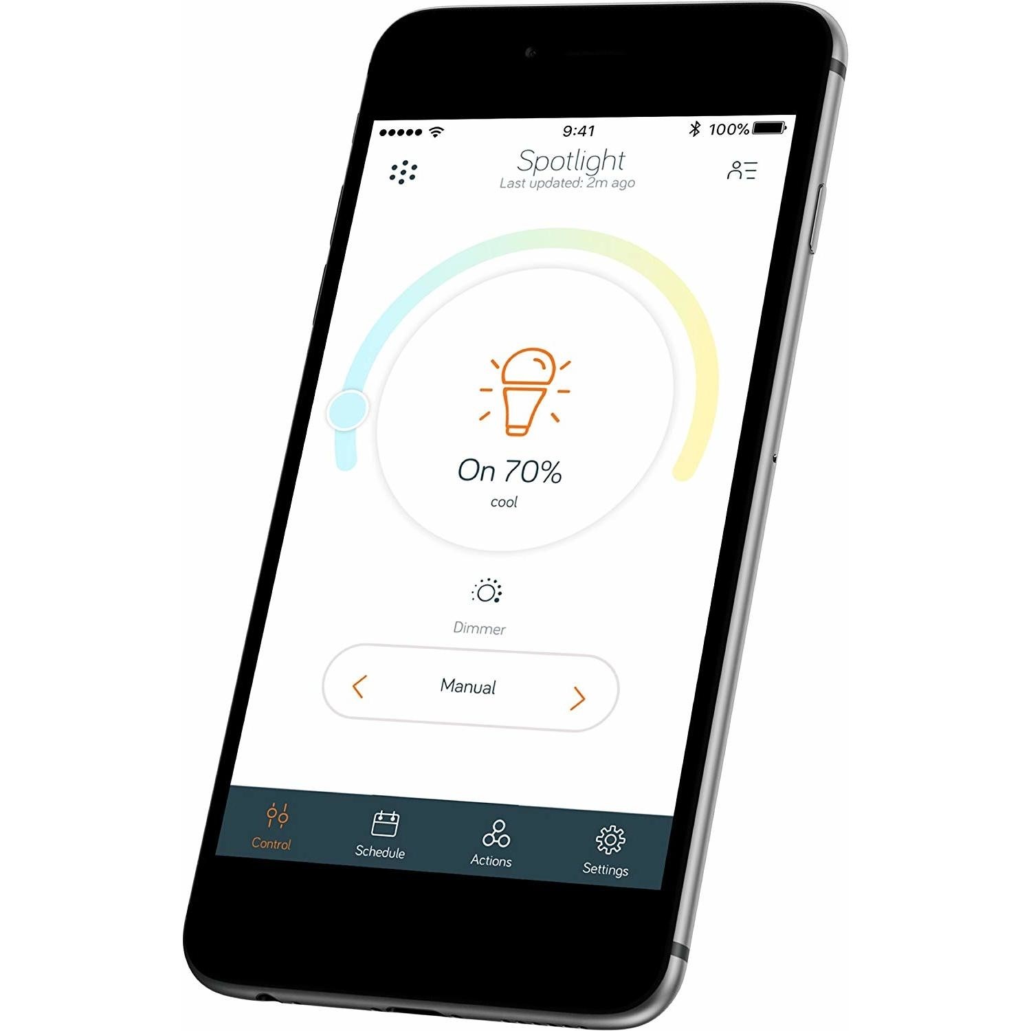 Hive Active Light Cool to Warm White with GU10 Spotlight Ending