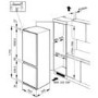 GRADE A3 - Smeg UKC7280FP 70-30 Sliding Rail Integrated In-column Fridge Freezer