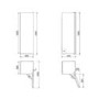 Refurbished Smeg UKFS18EV2HX 390 Litre Freestanding Larder Fridge - Stainless Steel