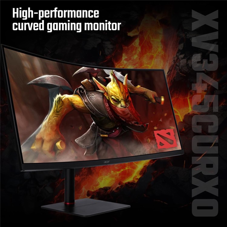 Acer Nitro XV5 XV345CURX0 34" VA QHD 200Hz 0.5ms FreeSync UltraWide Curved Gaming Monitor