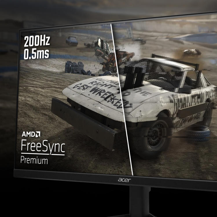 Acer Nitro QG271X1bmiipx 27" IPS Full HD 200Hz 0.5ms Gaming Monitor