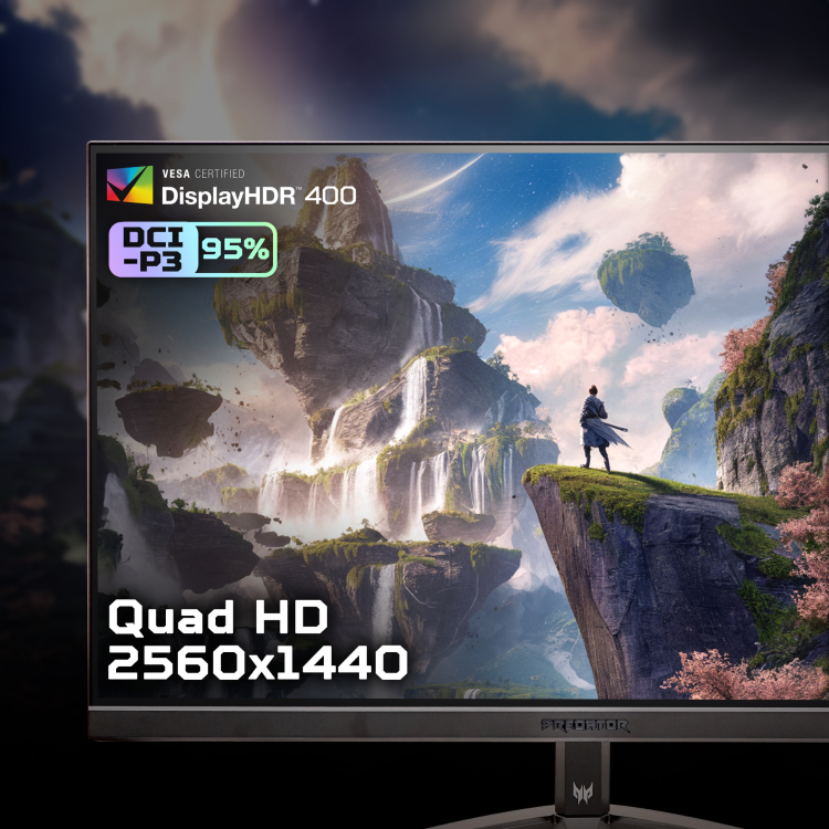 Acer Predator XB273UV3 27" IPS QHD 180Hz 0.5ms FreeSync Gaming Monitor