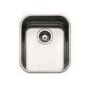 Single Bowl Chrome Stainless Steel Kitchen Sink - Smeg