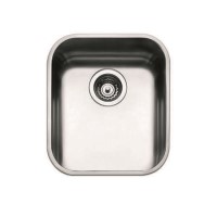 Single Bowl Chrome Stainless Steel Kitchen Sink - Smeg