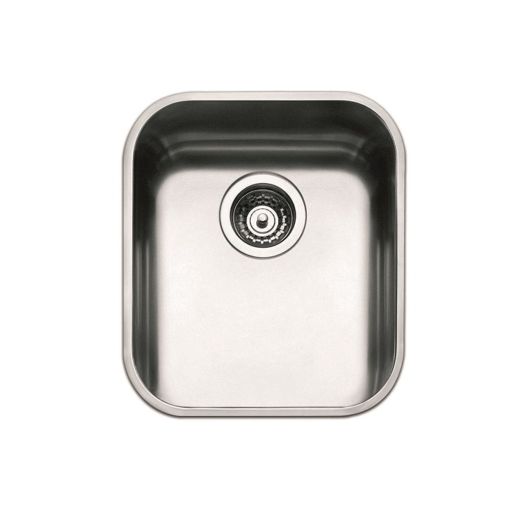 Single Bowl Chrome Stainless Steel Kitchen Sink - Smeg