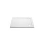 760x760mm Square Shower Tray – Low Profile 45mm – Stone Resin – White – Pearl
