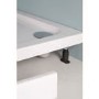 GRADE A1 - Offset Quads Leg & Panel Shower Tray Riser Kit Pack - White