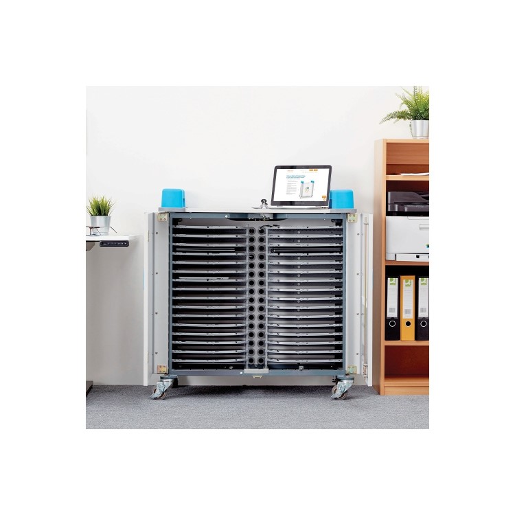 LapCabby UniCabby 32H Charges 32 Laptops Tablets or Chromebooks up to 14"