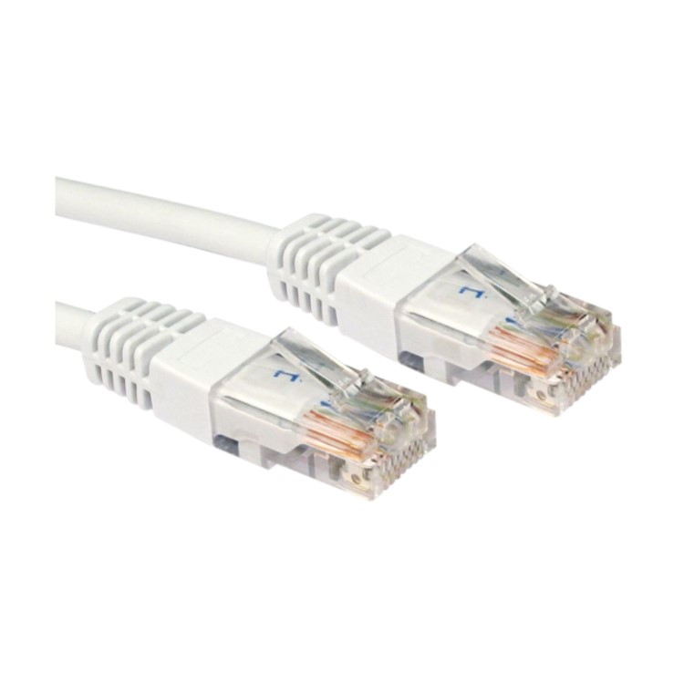 OEM 0.5 Meter CAT5e 26AWG White Network Cable 