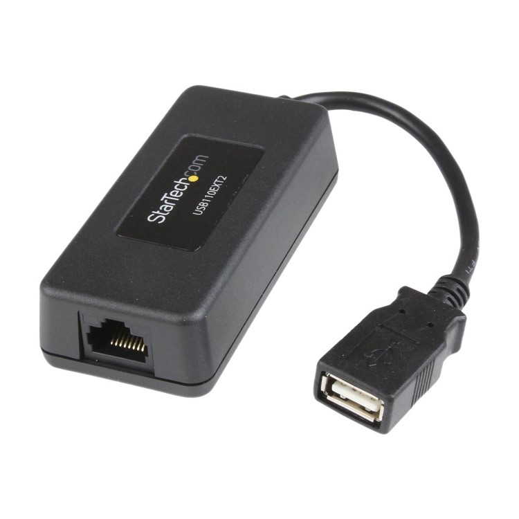 Box Opened Startech USB Ethernet Extender - USB over Cat5 / Cat6 Ethernet Extender - up to 131ft 40m