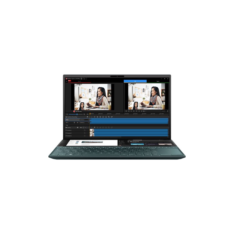 Refurbished Asus ZenBook Duo UX481FL-BM044T Core i7-10510U 16GB 512GB MX 250 14 Inch Windows 10 Laptop