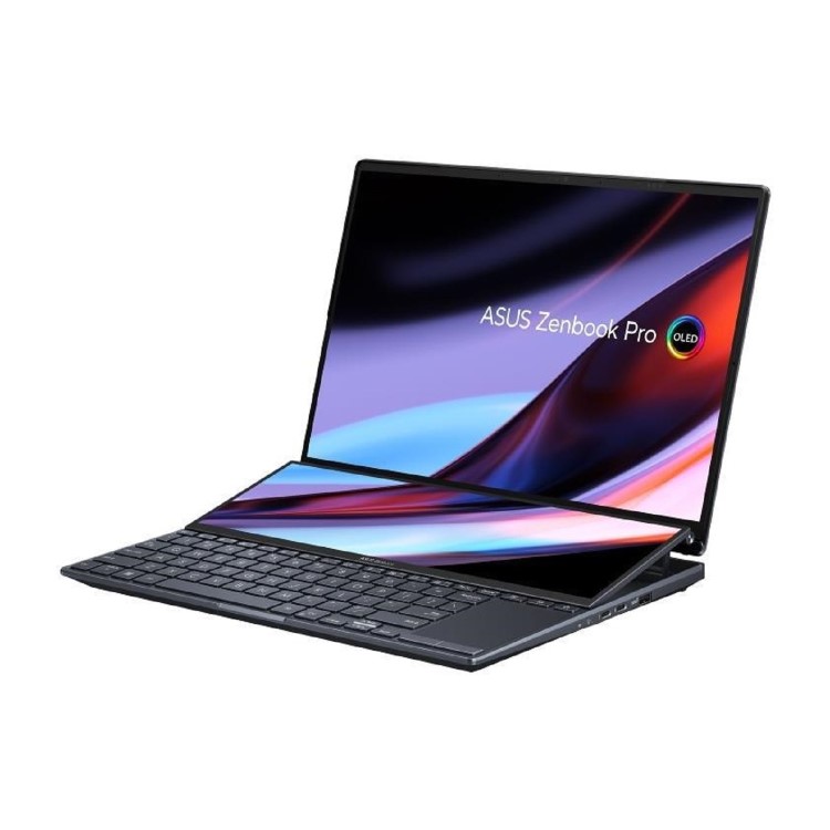 Refurbished Asus Zenbook Pro 14 Duo Core i9-12900H 32GB 1TB SSD RTX 3050Ti 14.5 Inch 2.8K Dual Touchscreen Windows 11 Laptop