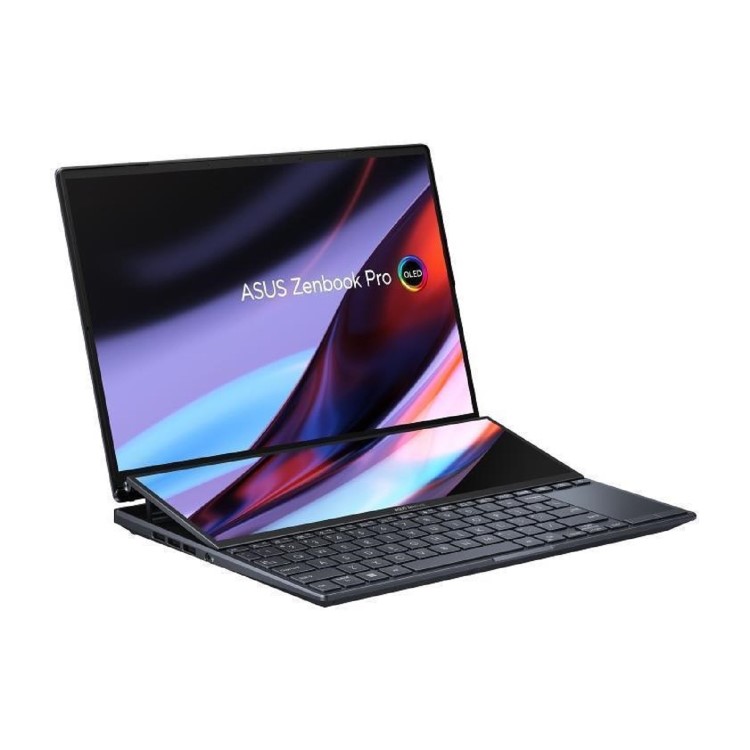 Refurbished Asus Zenbook Pro 14 Duo Core i9-12900H 32GB 1TB SSD RTX 3050Ti 14.5 Inch 2.8K Dual Touchscreen Windows 11 Laptop