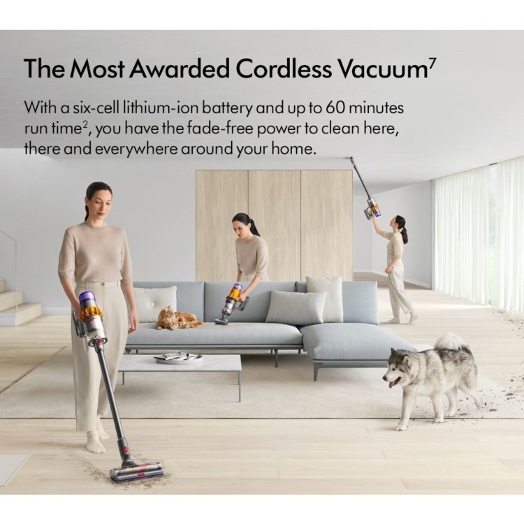 Dyson V15DETABSOLUTE V15 Detect Absolute Cordless Stick Vacuum Cleaner