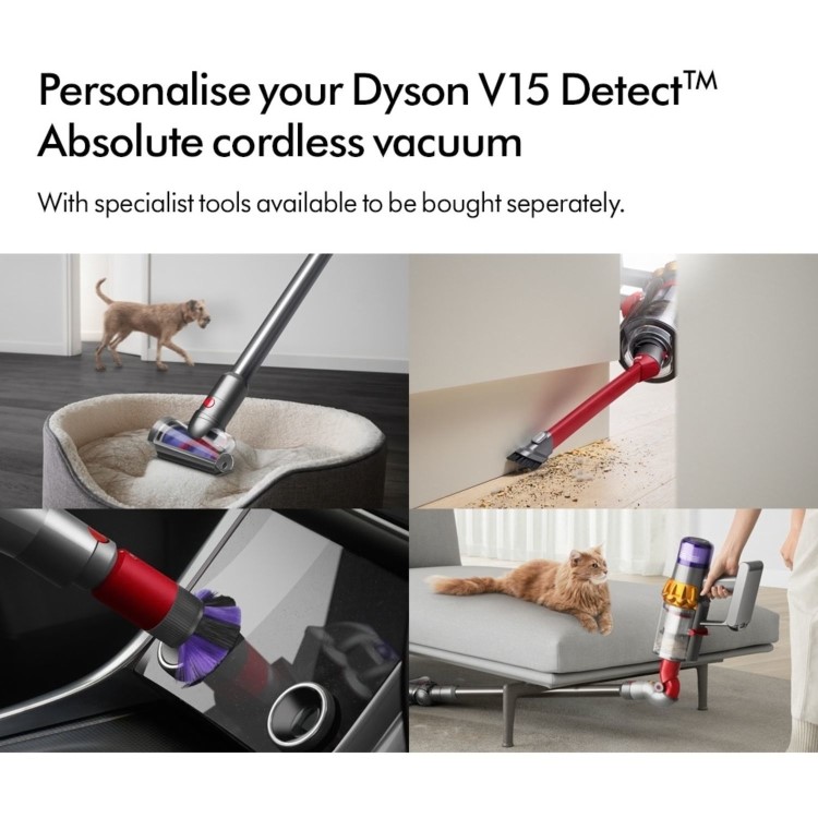 Dyson V15DETABSOLUTE V15 Detect Absolute Cordless Stick Vacuum Cleaner