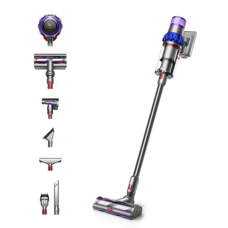 Dyson V15 Extra Cordless Vacuum Cleaner - Nickel Blue