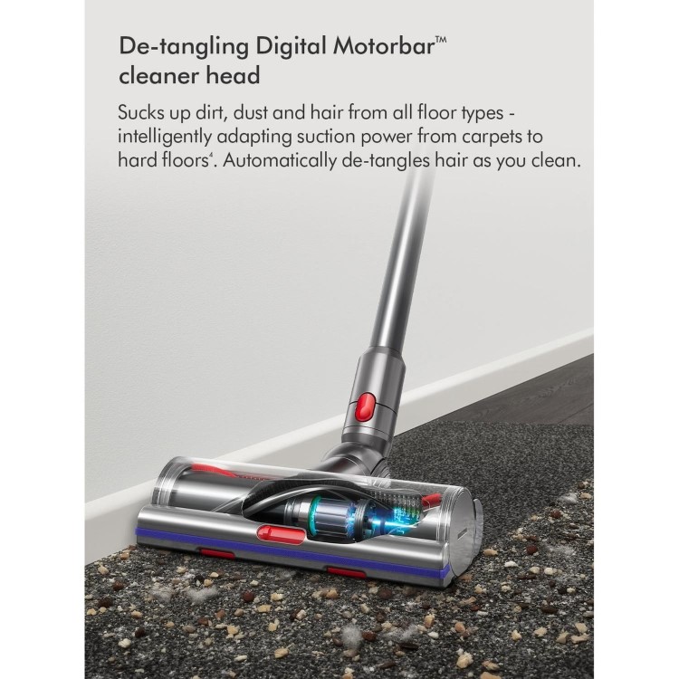 Dyson V15 Extra Cordless Vacuum Cleaner - Nickel Blue