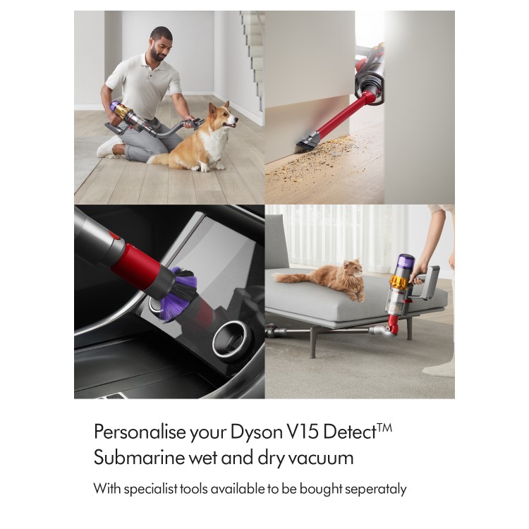 Dyson V15s Detect Submarine Cordless Vacuum Cleaner