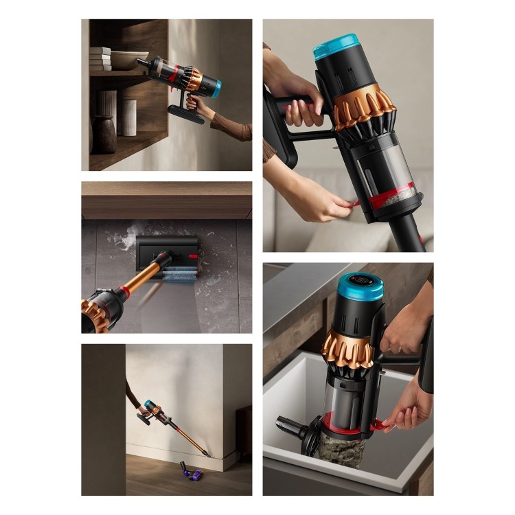 Dyson V16 Piston Animal Submarine Wet & Dry Cordless Vacuum – Black & Copper