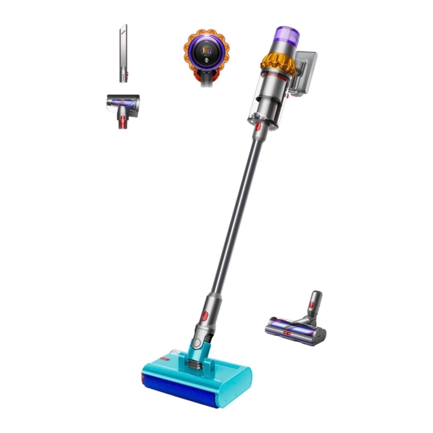 Different Radiator Connections Dyson V15s Detect Submarine Wet & Dry Cordless Vacuum Cleaner ...