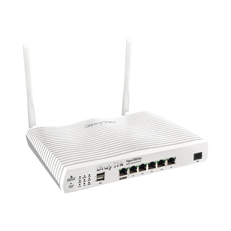 DrayTek Vigor 2865ax 950MBPs Dual Band 5 Port Router