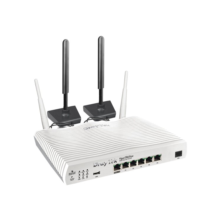 Draytek VDSL2 Gigabit G/4G 6 Port Wireless Router