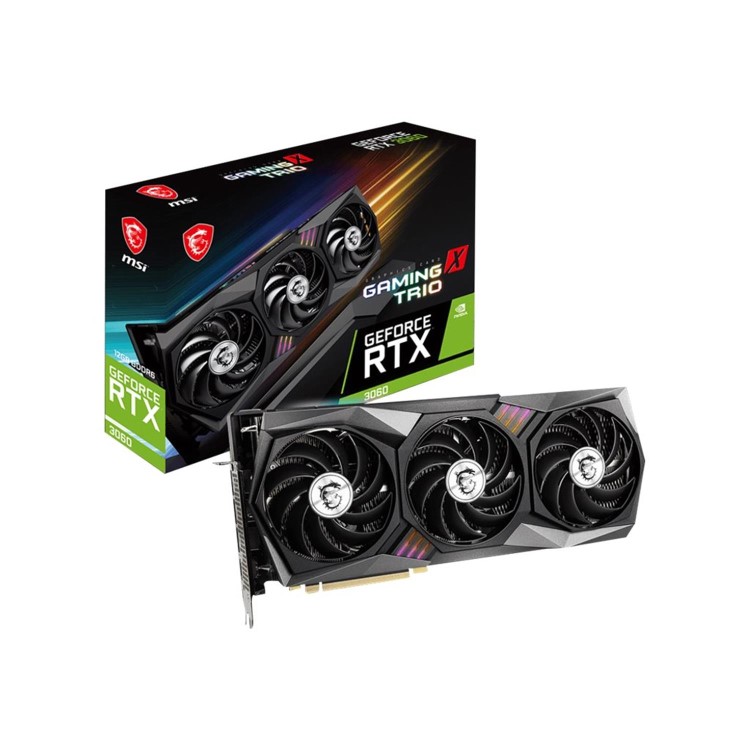 MSI GeForce RTX 3060 Gaming X Trio 12GB GDDR6 Graphics Card