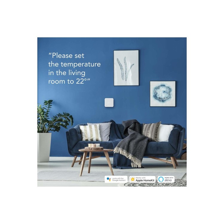 GRADE A1 - Tado Smart Thermostat Starter Kit V3+ with 2 Add-on Smart Radiator Thermostats - White