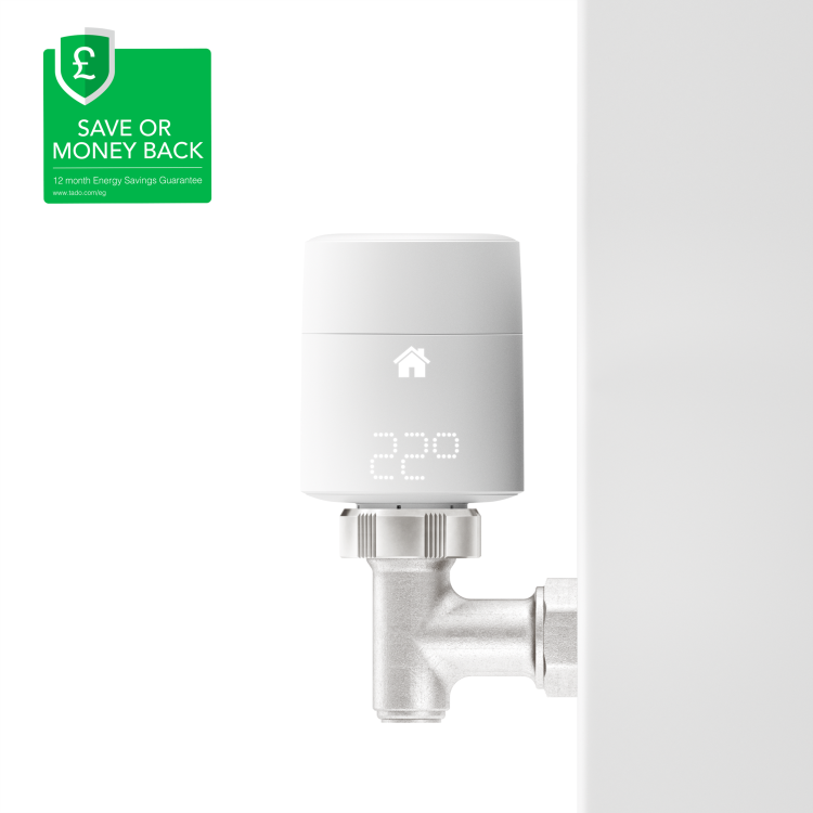 tado° Add-on Smart Radiator Thermostat Vertical Mounting